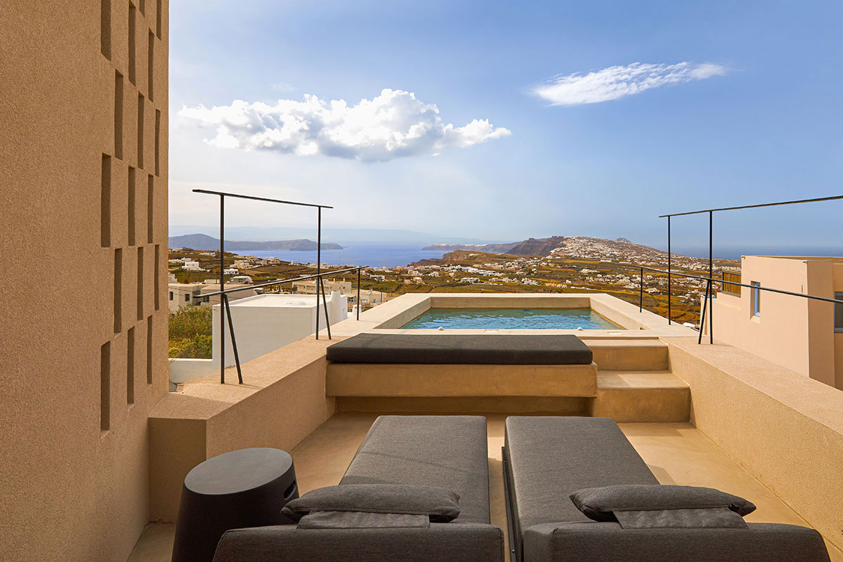 Premium Suite with Private Pool and Sea View